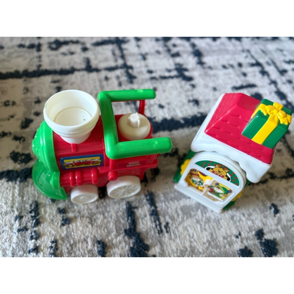 Vintage Little People Christmas Village, Train Lot - Works